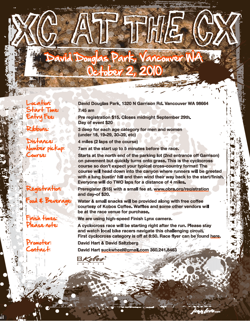 XC at the CX flyer