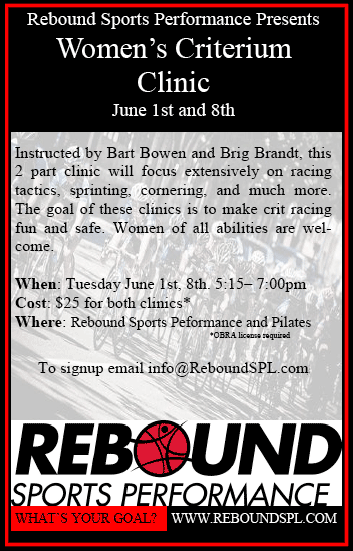 Rebound Criterium Clinic