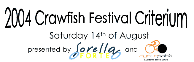 Crawfish Festival Criterium - August 14