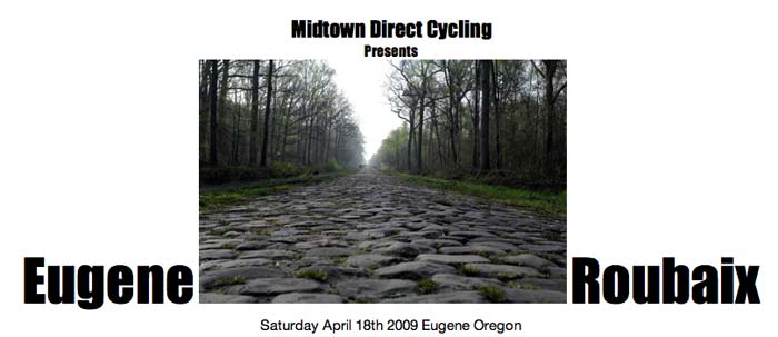 Midtown Cycles presents the Eugene Roubaix