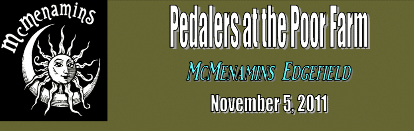 Pedalers at the Poor Farm