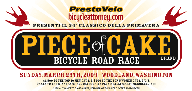 Piece of Cake, March 29, 2009