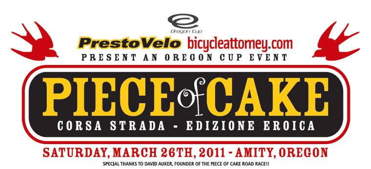Piece of Cake Road Race, March 26, 2011