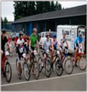 Photo, group of riders