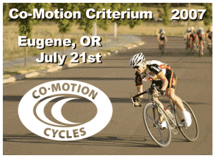 Comotion Criterium, Eugene, OR, July 21, 2007