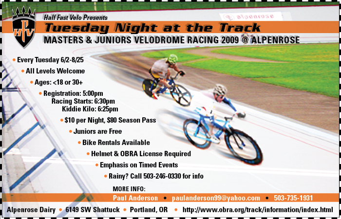 Flyer information